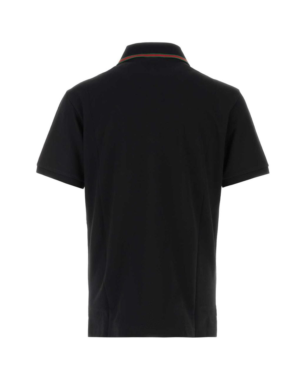 Gucci Black Piquet Polo Shirt