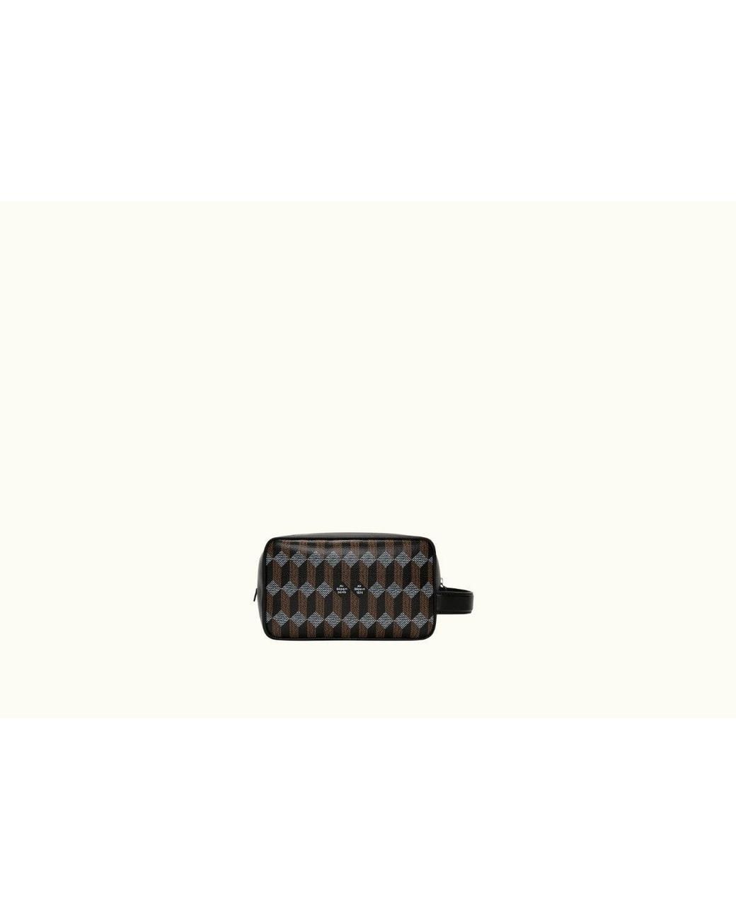 AU DEPART Black Square Pouch 20