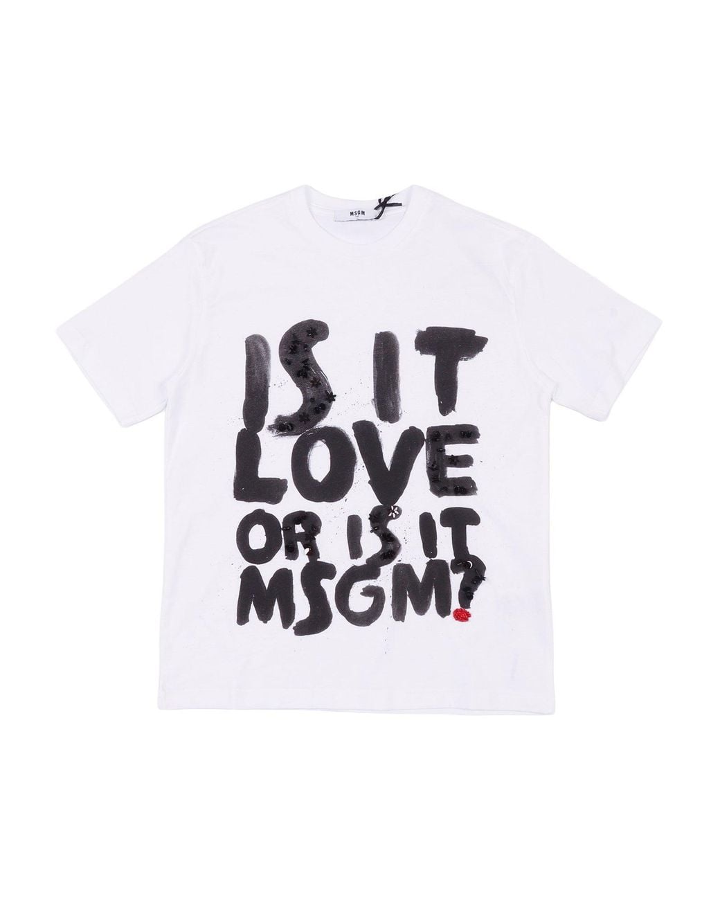 MSGM White I've Got To Go.