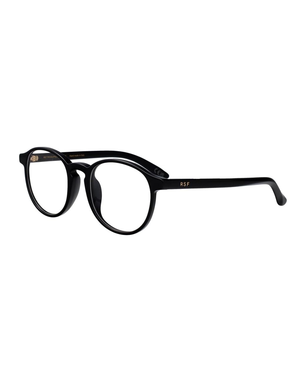 Retrosuperfuture Black Acetate Glasses