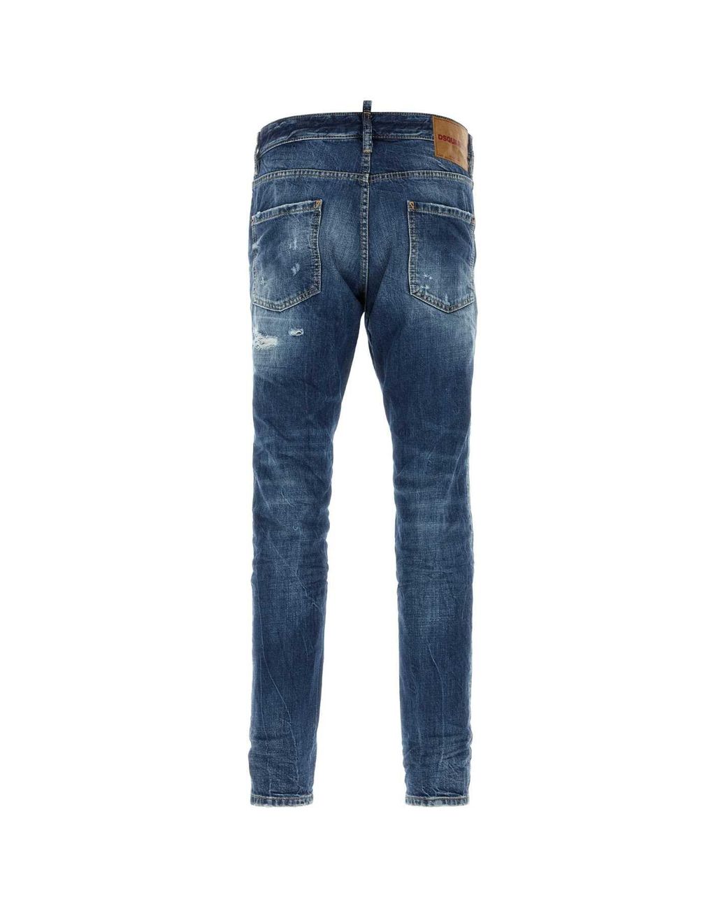 DSquared² Blue Dsquared Denim Teddy Jeans for men