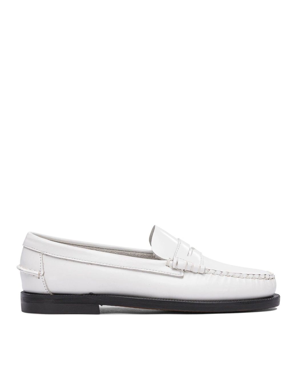 Sebago White Slipper & Pantoffeln
