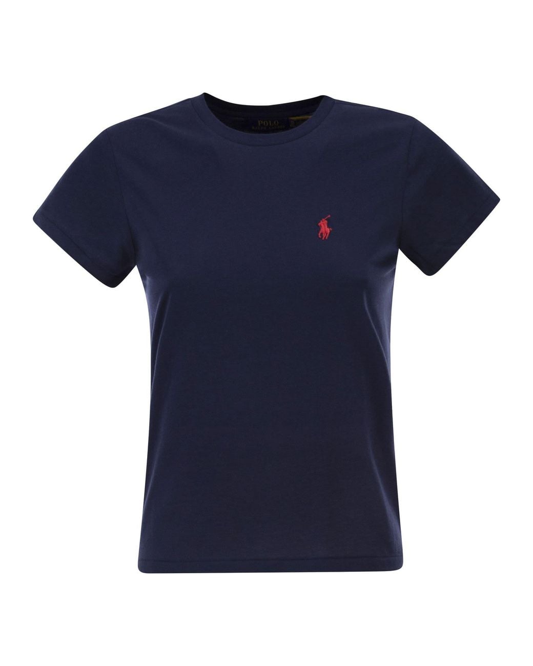 Polo Ralph Lauren Blue Classic-Fit Crew Neck T-Shirt
