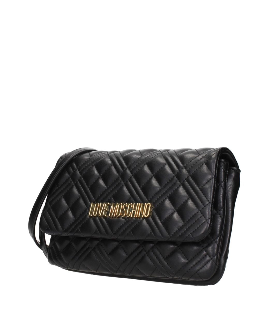 Love Moschino Black Pochette Polyurethane