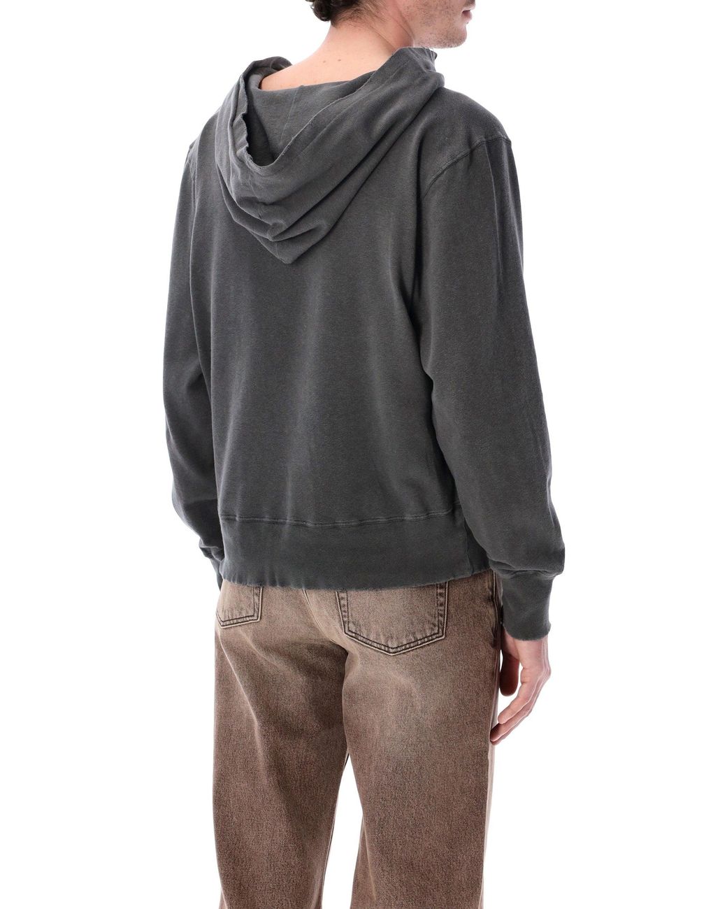 Our Legacy Gray Relic Washed Hoodie for men