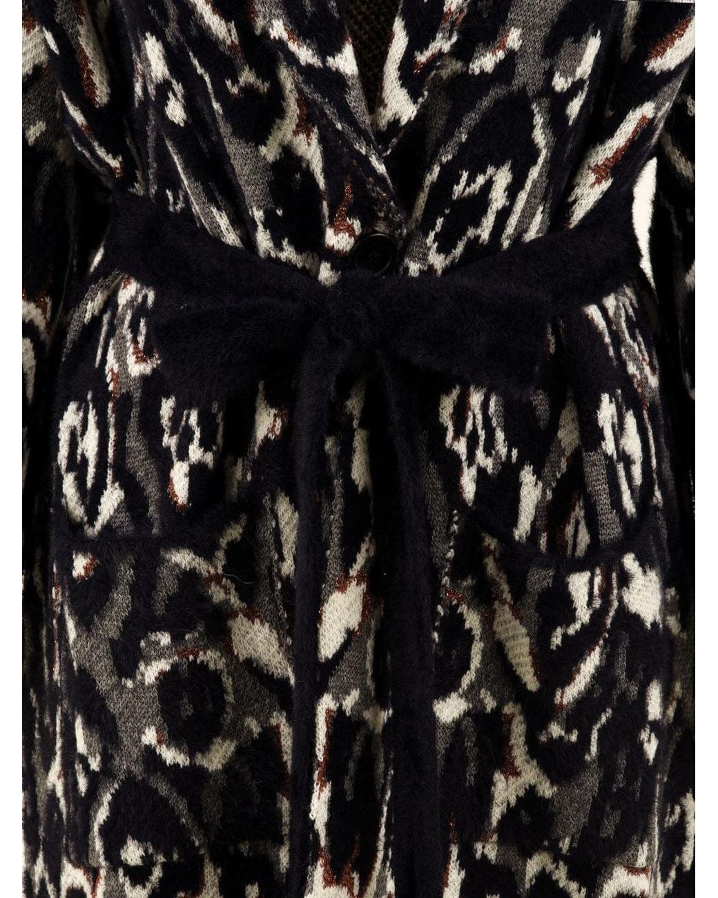 Akep Black Coats Multi Colour
