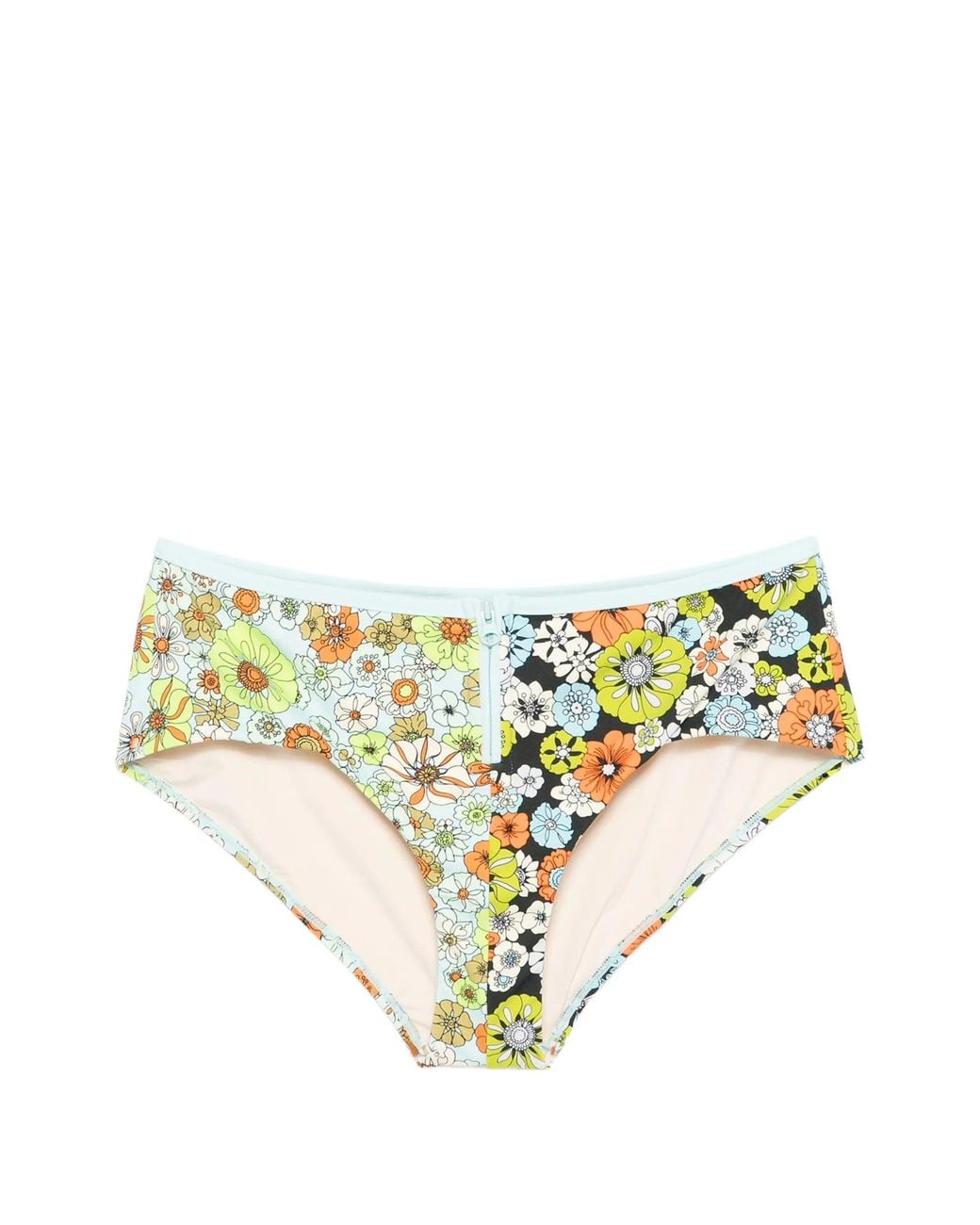 ALÉMAIS White Blossom Zip Boy Brief