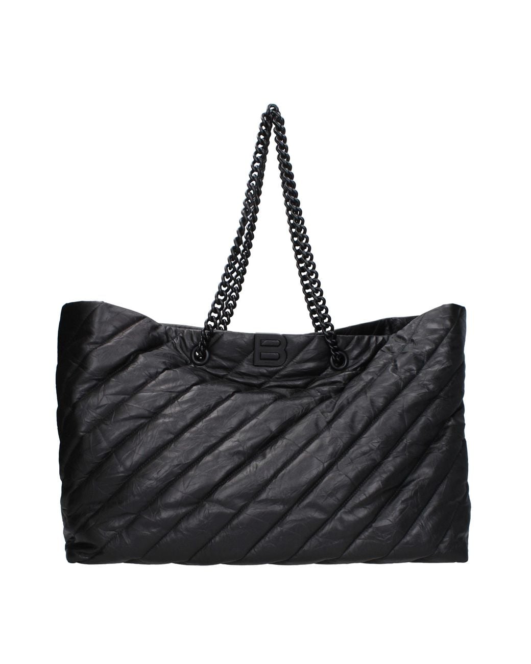 Balenciaga Black Shoulder Bags Leather