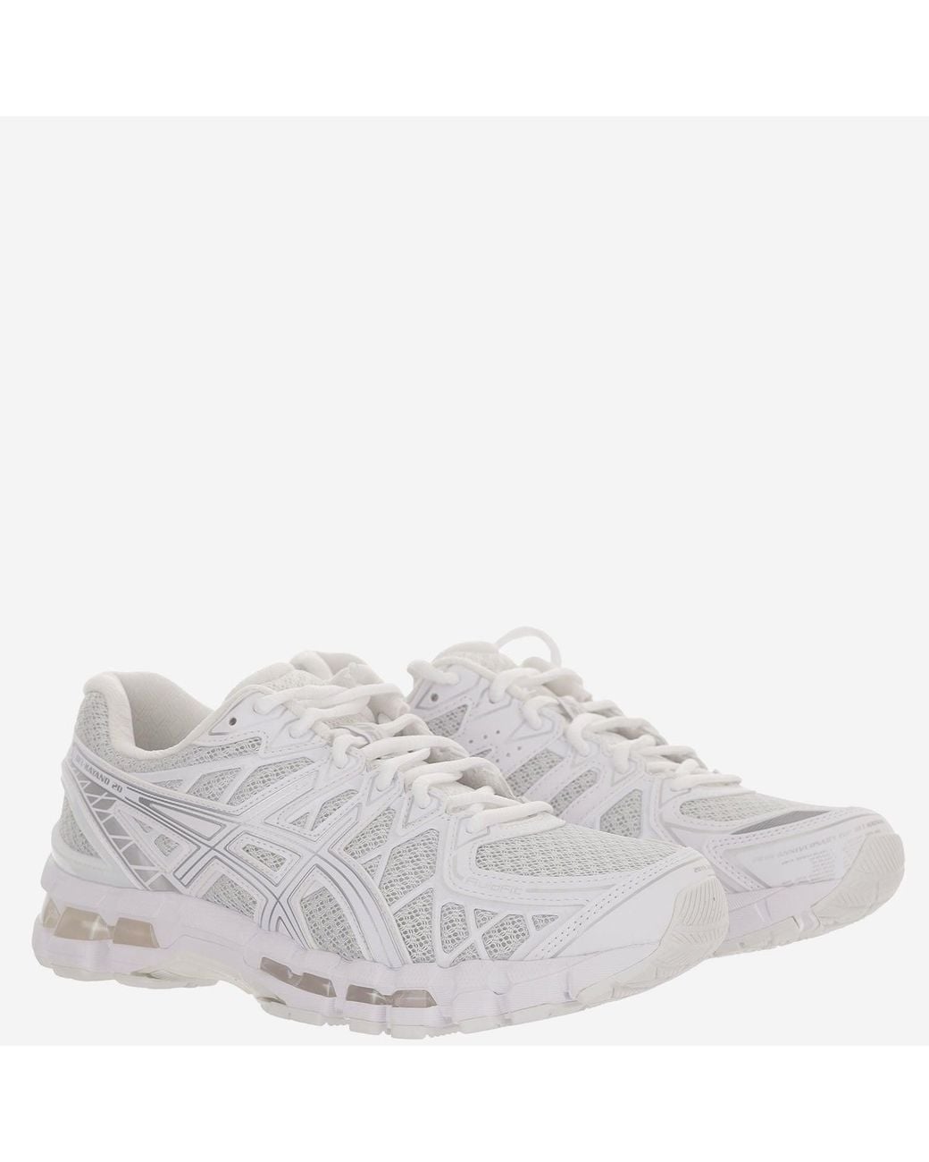 Asics White Sneakers Gel-Kayano 20 Textile Trainers