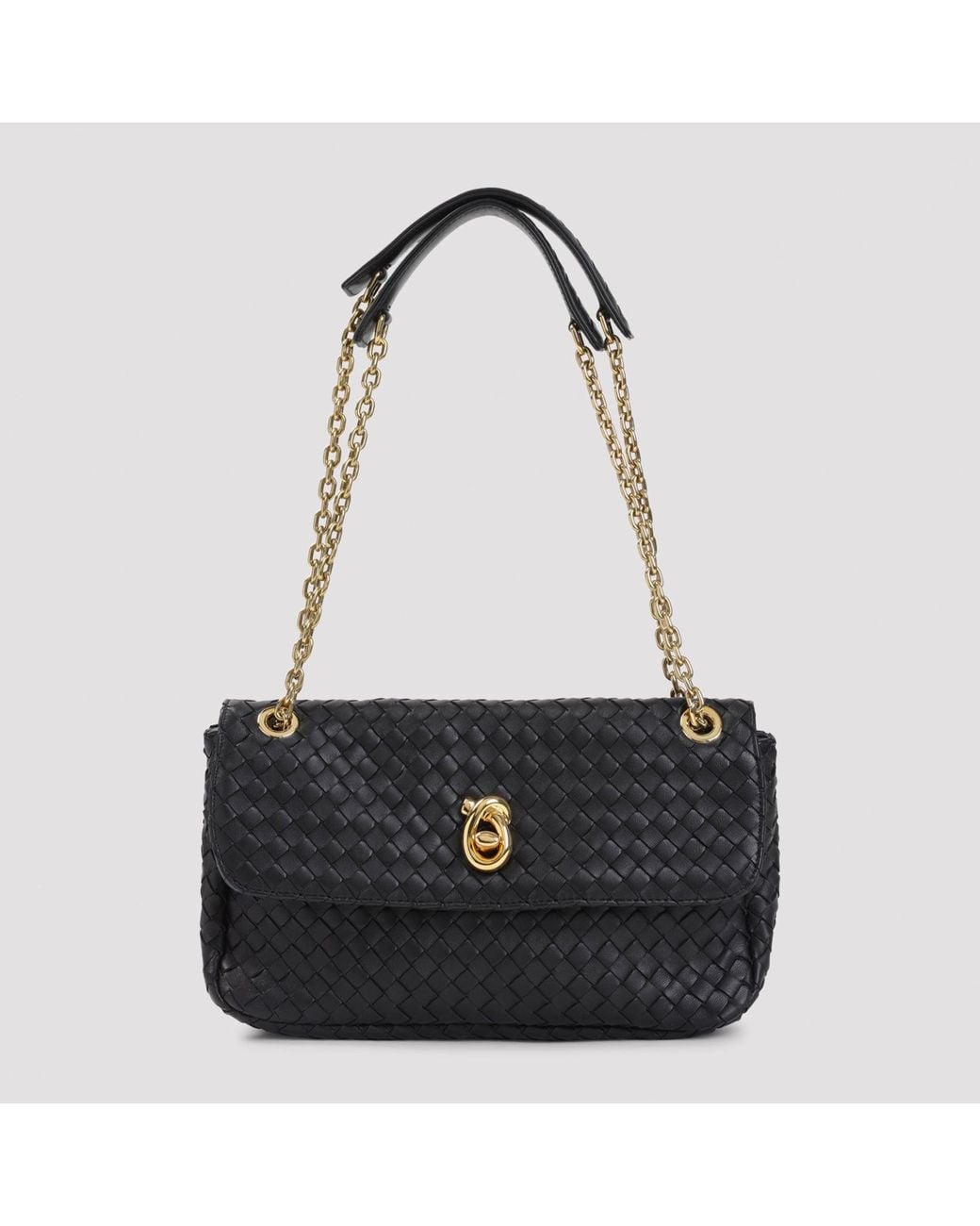 Bottega Veneta Black Madison Shoulder Bag