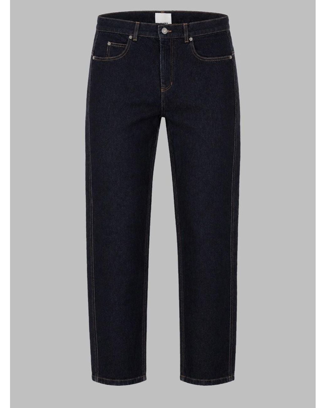 Isabel Marant Blue Slim Straight Jeans