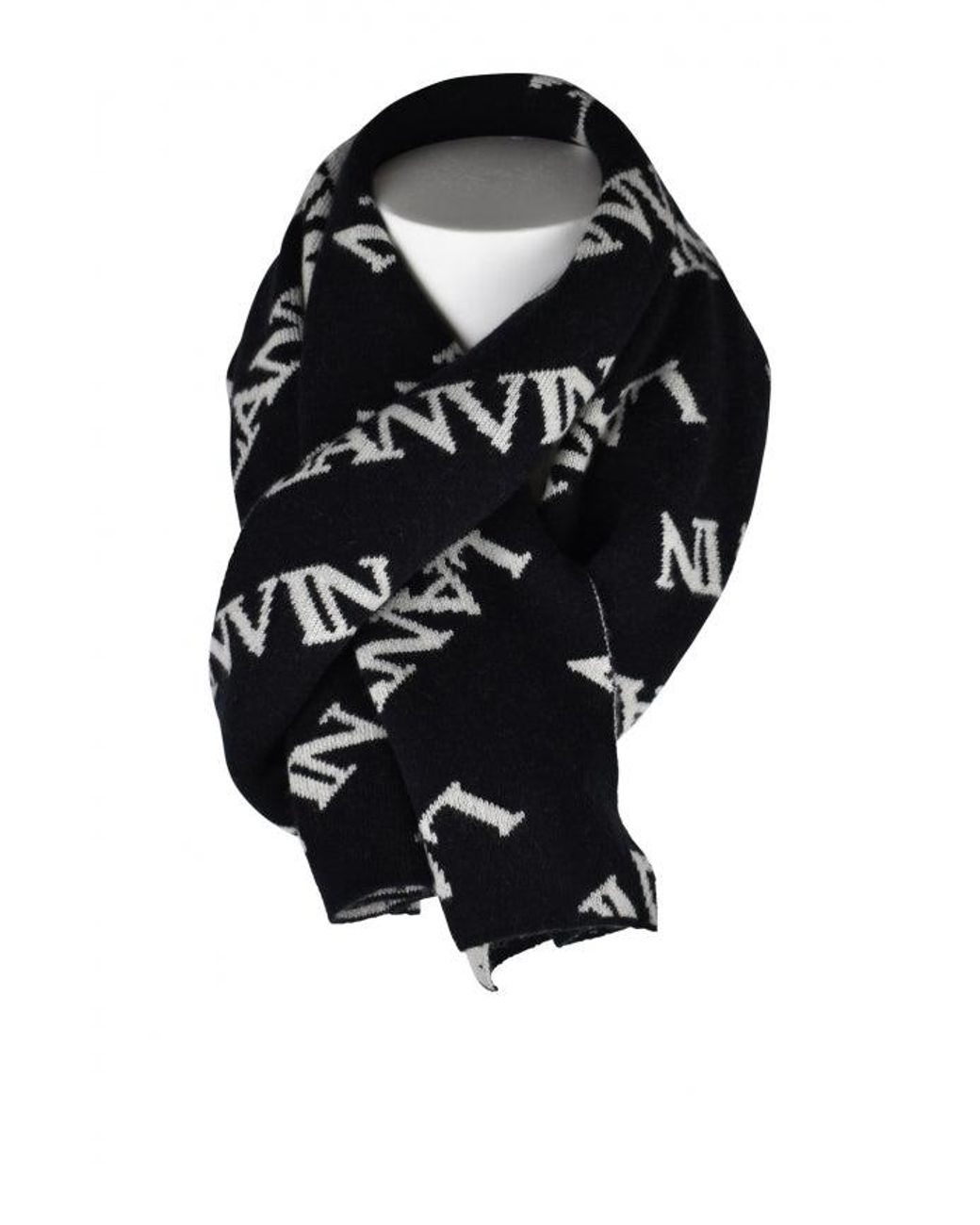 Lanvin Black Scarf