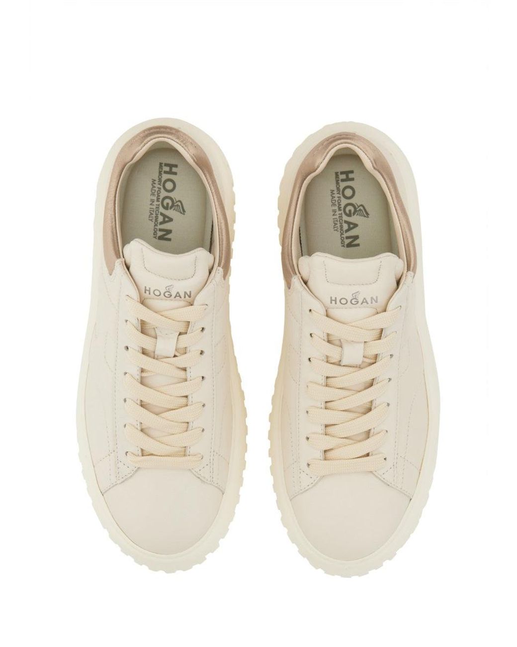 Hogan White H-Stripes Sneaker