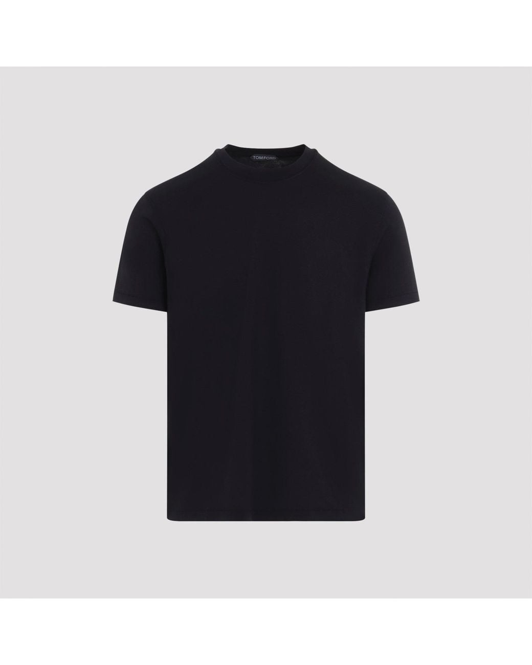 Tom Ford Blue Lyocell T Shirt