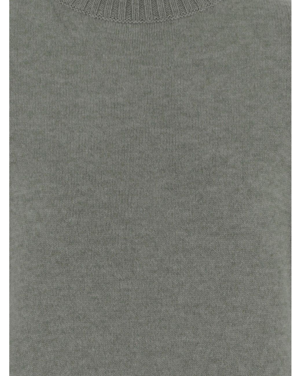 Pull en cachemire Allude en coloris Gray