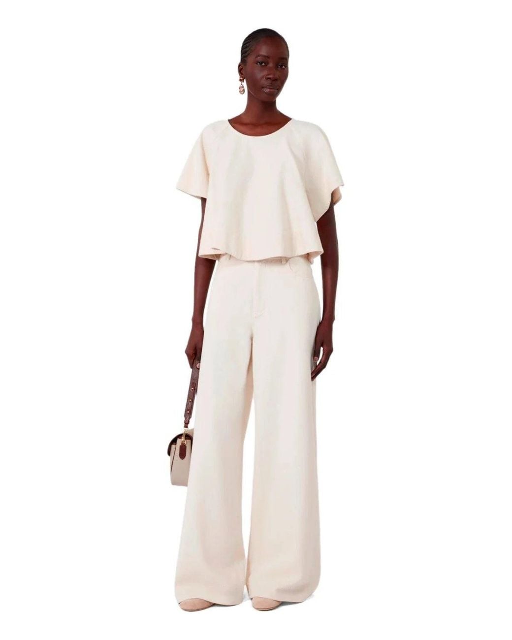 Weekend by Maxmara White Canneti Ecru Jeans