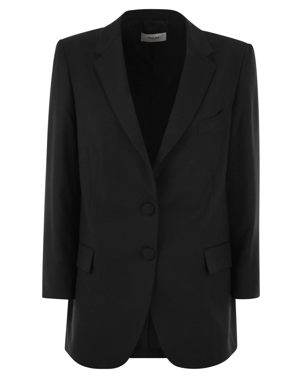 SAULINA Black Antonia Single Breasted Jacket