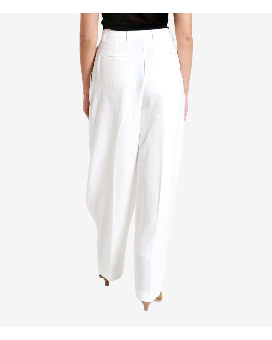 Grifoni White Trousers