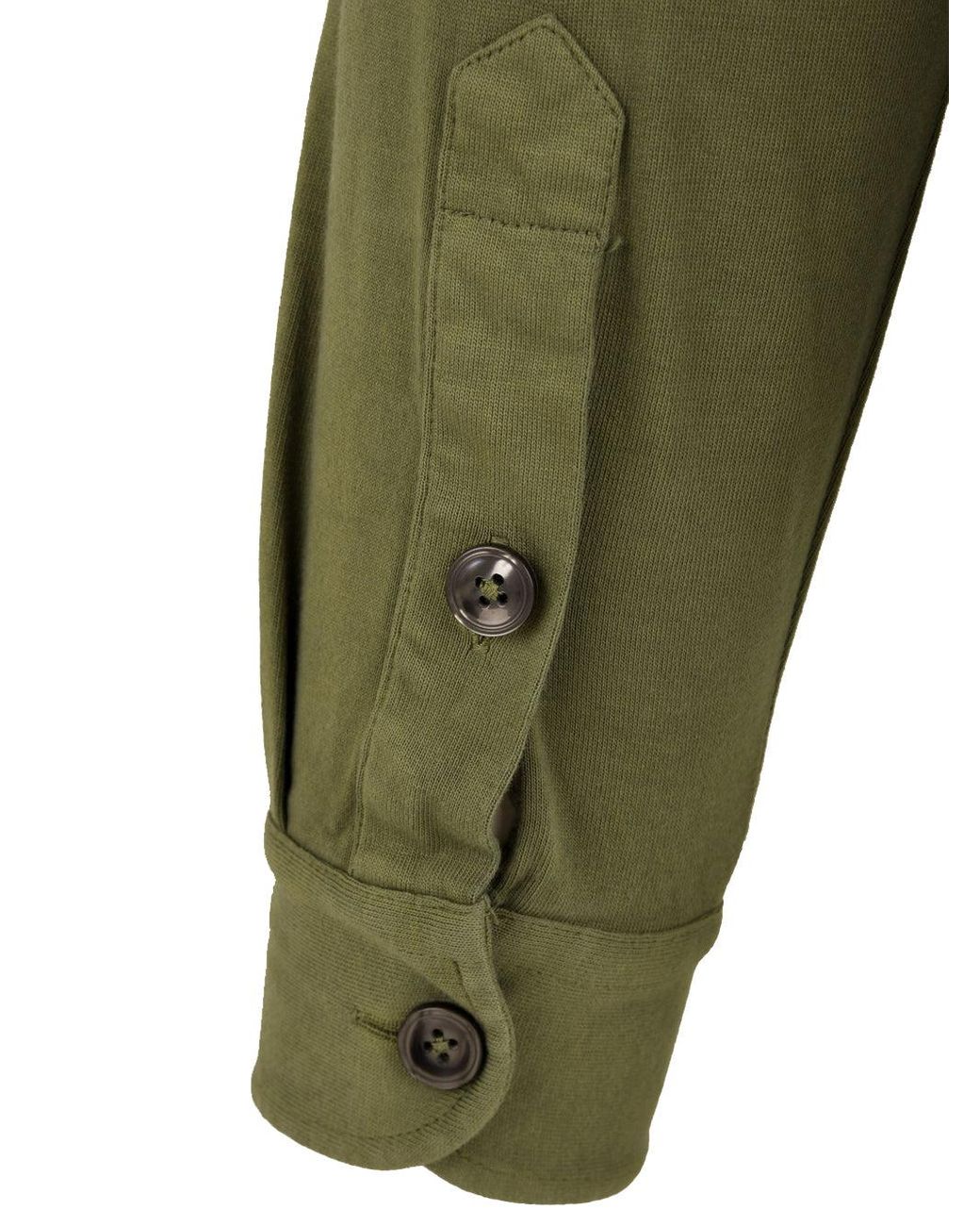 Filippo De Laurentis Shirts Militair in het Green voor heren