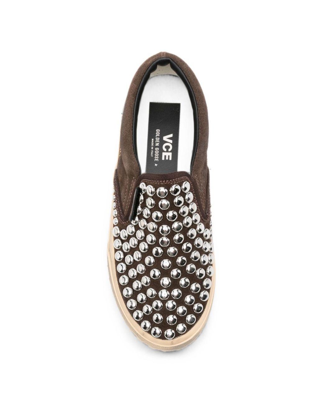 Golden Goose Deluxe Brand White Vce Leather Slip On