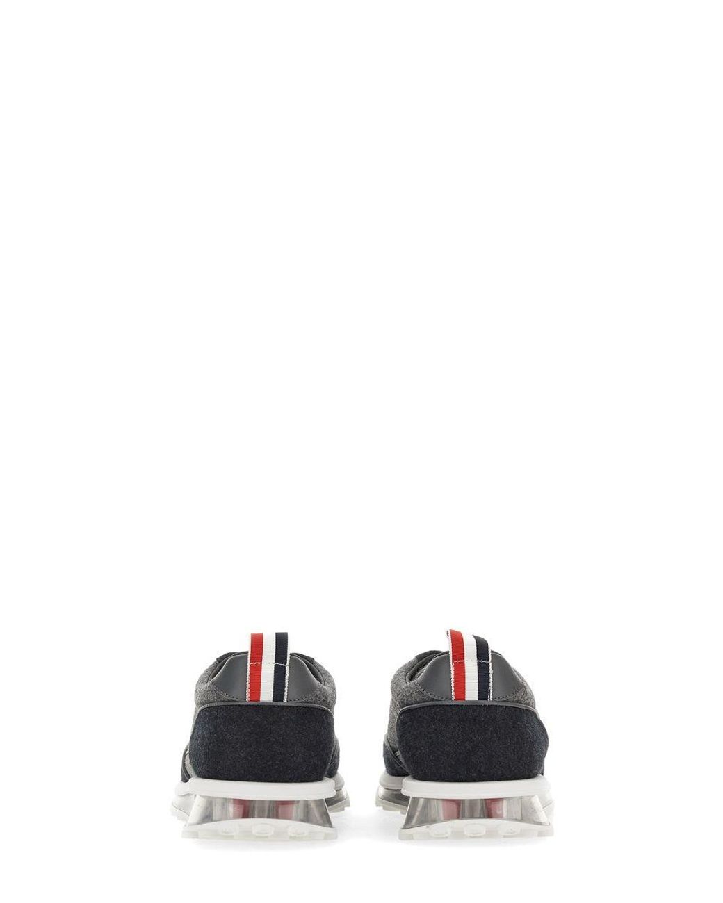 Thom Browne White Tech Runner Sneaker for men