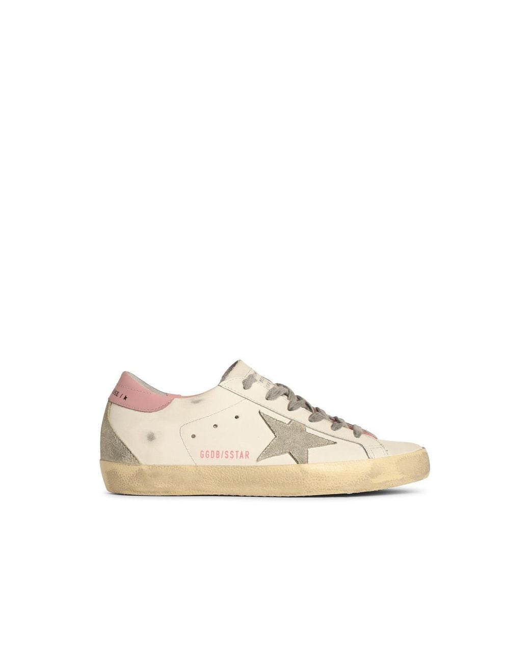 Golden Goose Deluxe Brand White Lear Superstar Sneakers