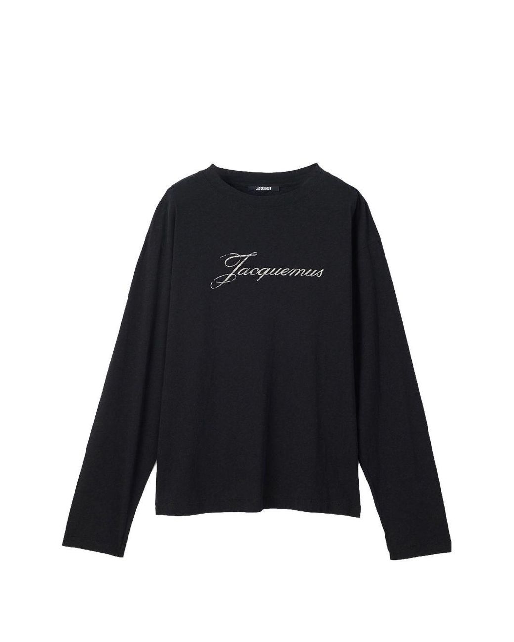 Jacquemus Black Logo Cotton T Shirt