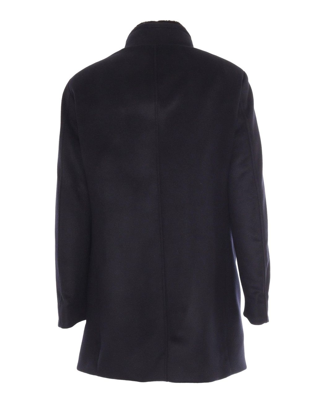 Moorer Blue Bond Fur Le Jacket