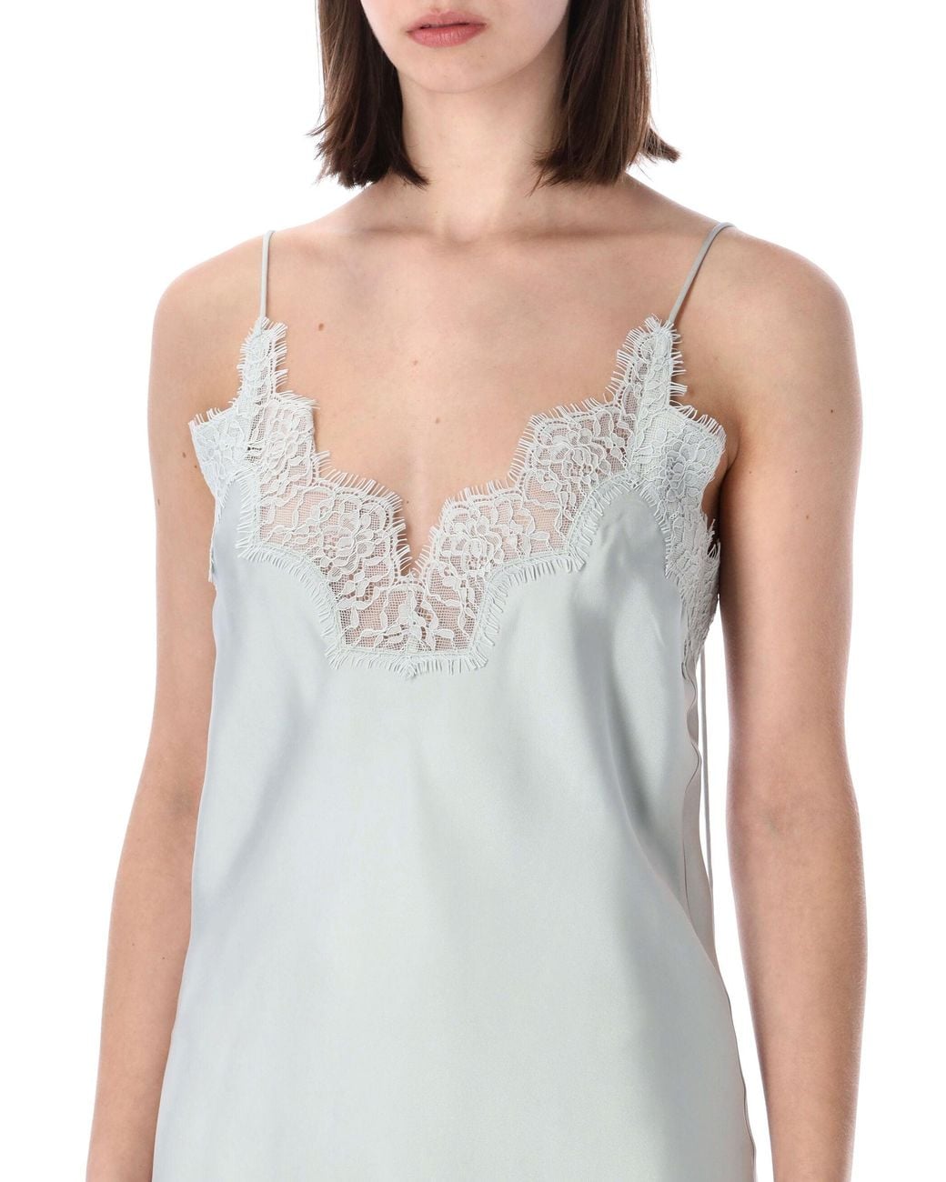 Vestidos Rohe de color Gray