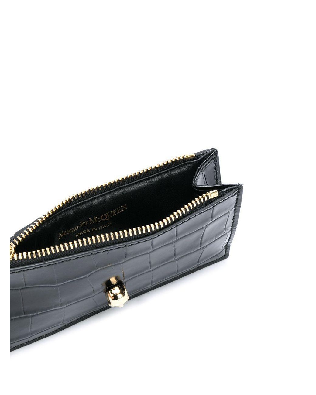 McQueen Black Small Leather Goods