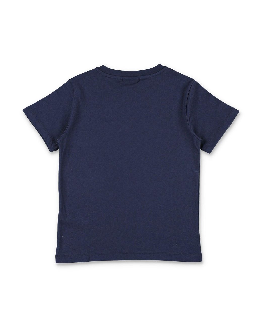 Lacoste Blue Boys Cotton T-Shirt With Logo Embroidery