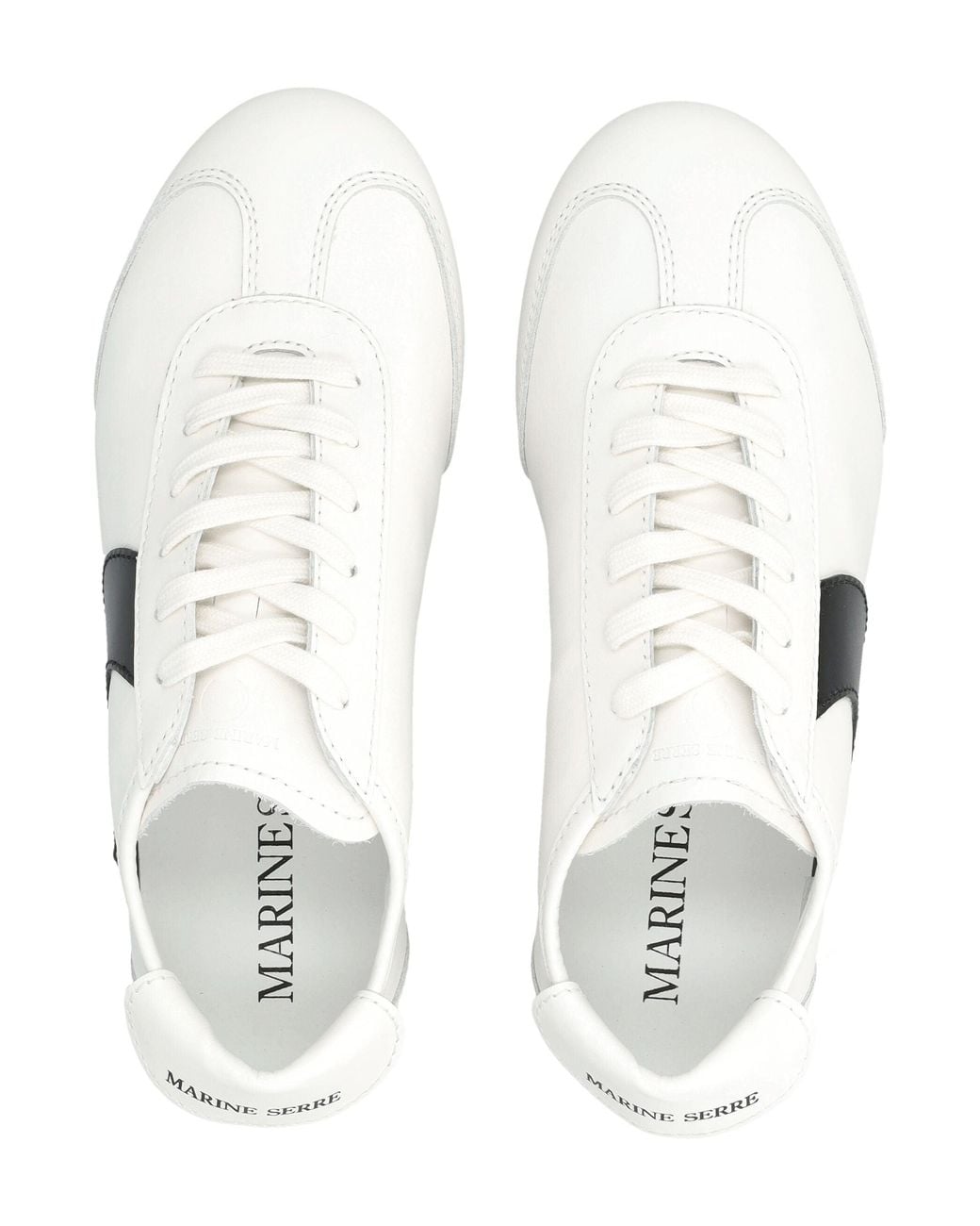 MARINE SERRE White Ms Astra Sneakers
