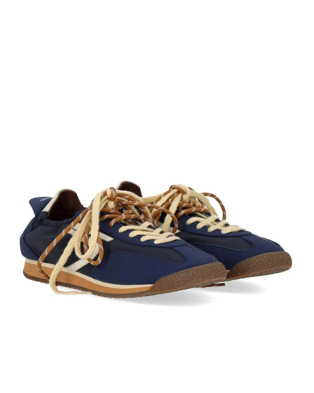 PURAAI Blue 6.02 Panther Vegan Ecoleather Shark Sneakers