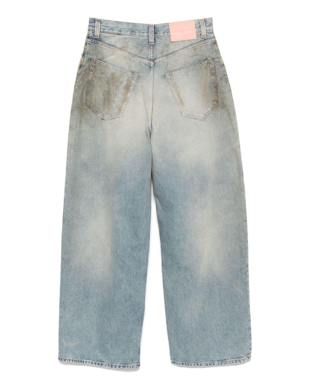 Acne Blue Clear Cotton Jeans