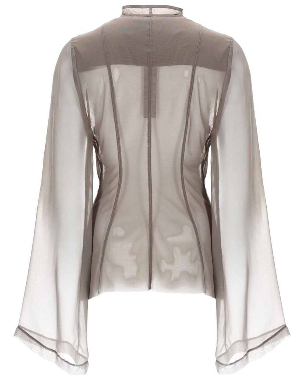 Rick Owens Gray Rick Owens Stag Jacket
