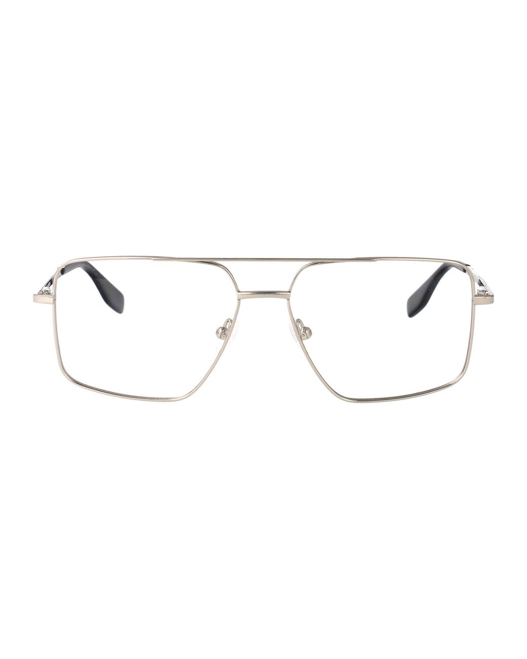Karl Lagerfeld Black Aviator Optical Kl357 41 for men