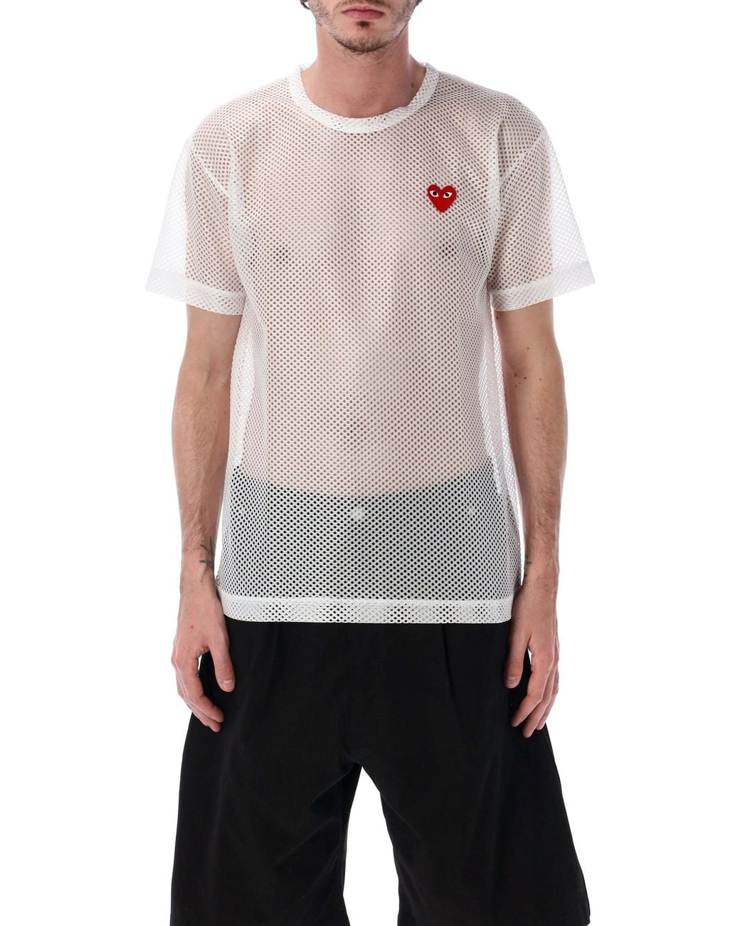 COMME DES GARÇONS PLAY White T Shirts And Polos