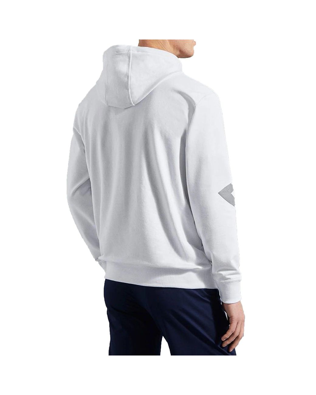 Paul & Shark White Hooded Sweatshirt