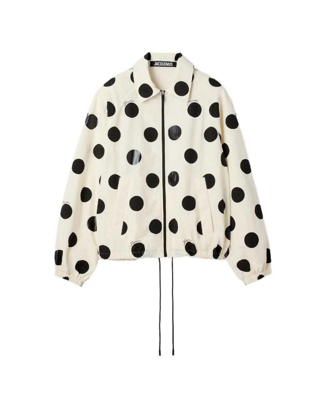 Jacquemus White Windbreaker Jacket
