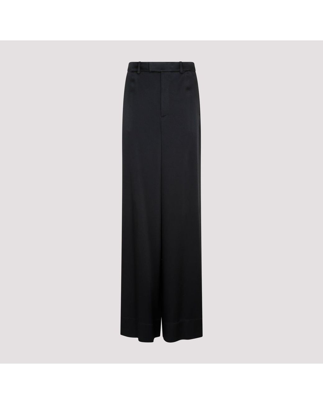 Saint Laurent Black Loose Fit Pants