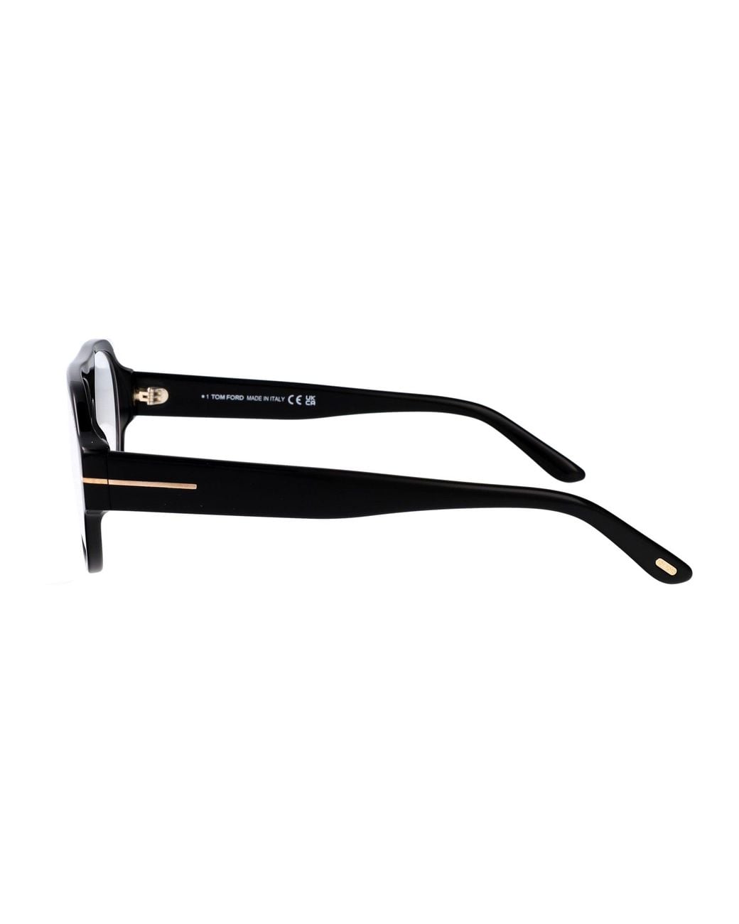 Tom Ford Black Round Optical Ft6178 B 01