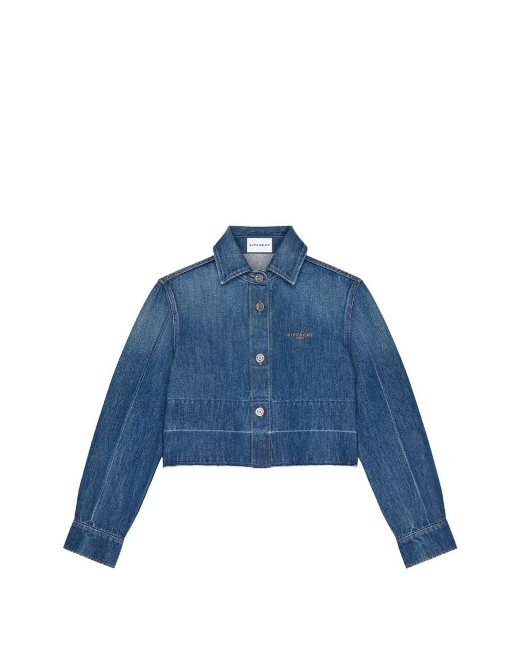 Givenchy Blue Denim Cotton Jacket