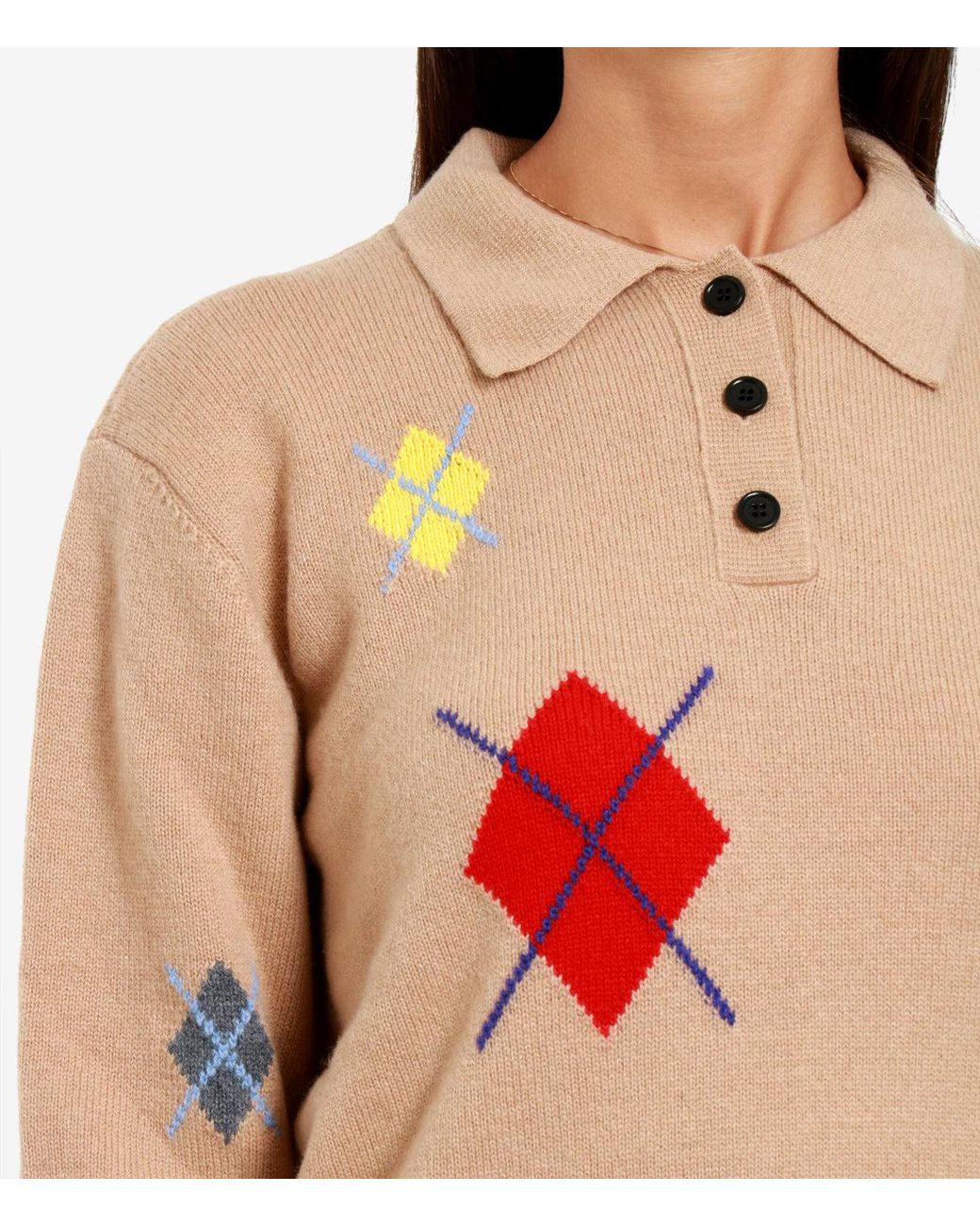 MSGM Pink Pullover Kamel