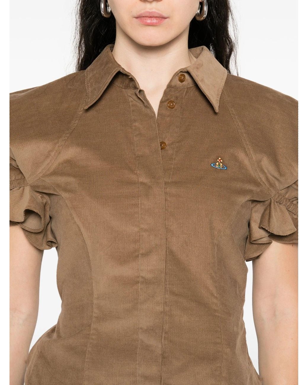 Vivienne Westwood Brown Gexy Top