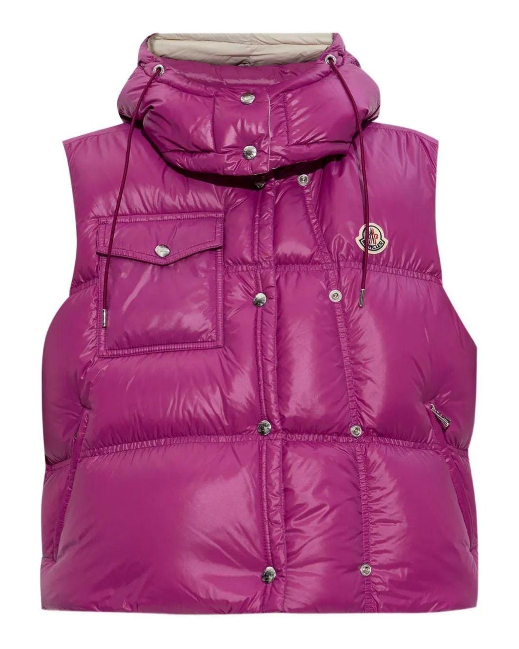 Moncler Purple Pario Vest