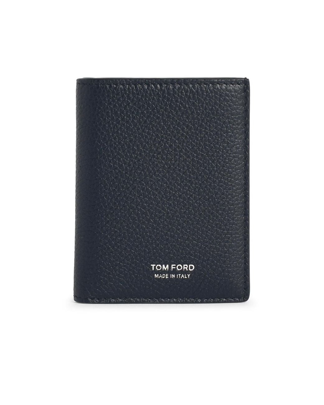 Tom Ford Blue Leather Cardholder