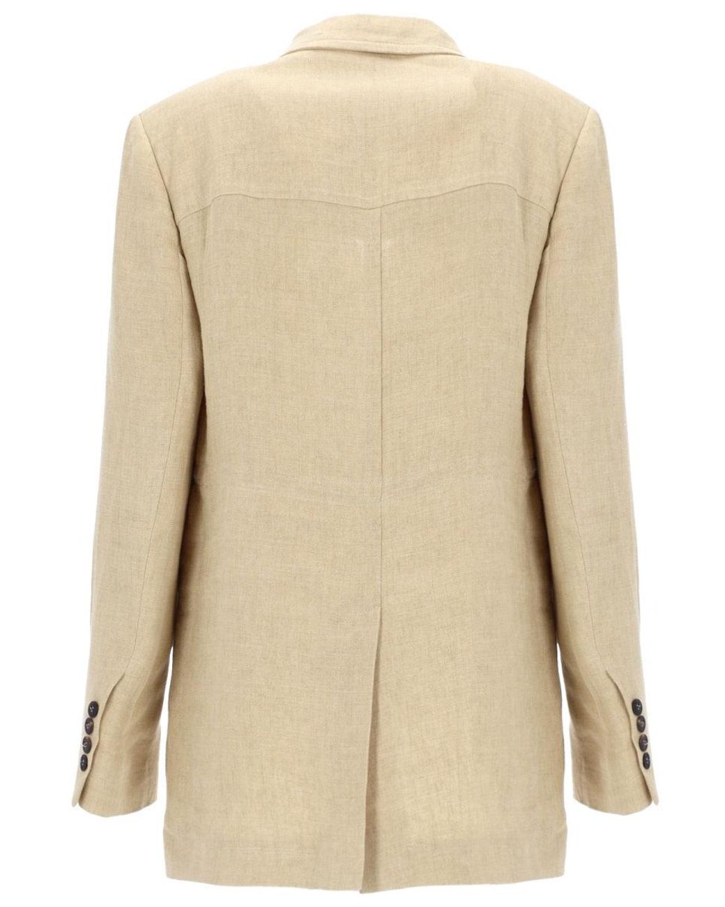 Max Mara Natural Giacca Con Coulisse