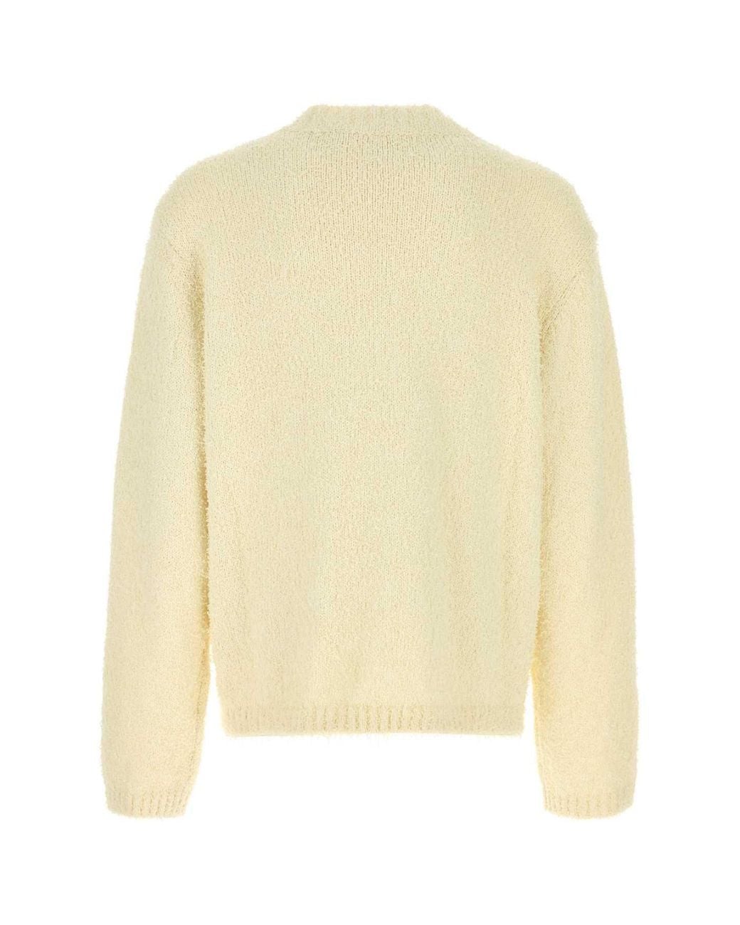 Séfr Natural Ivory Cotton Blend Oversize Odilon Sweater for men