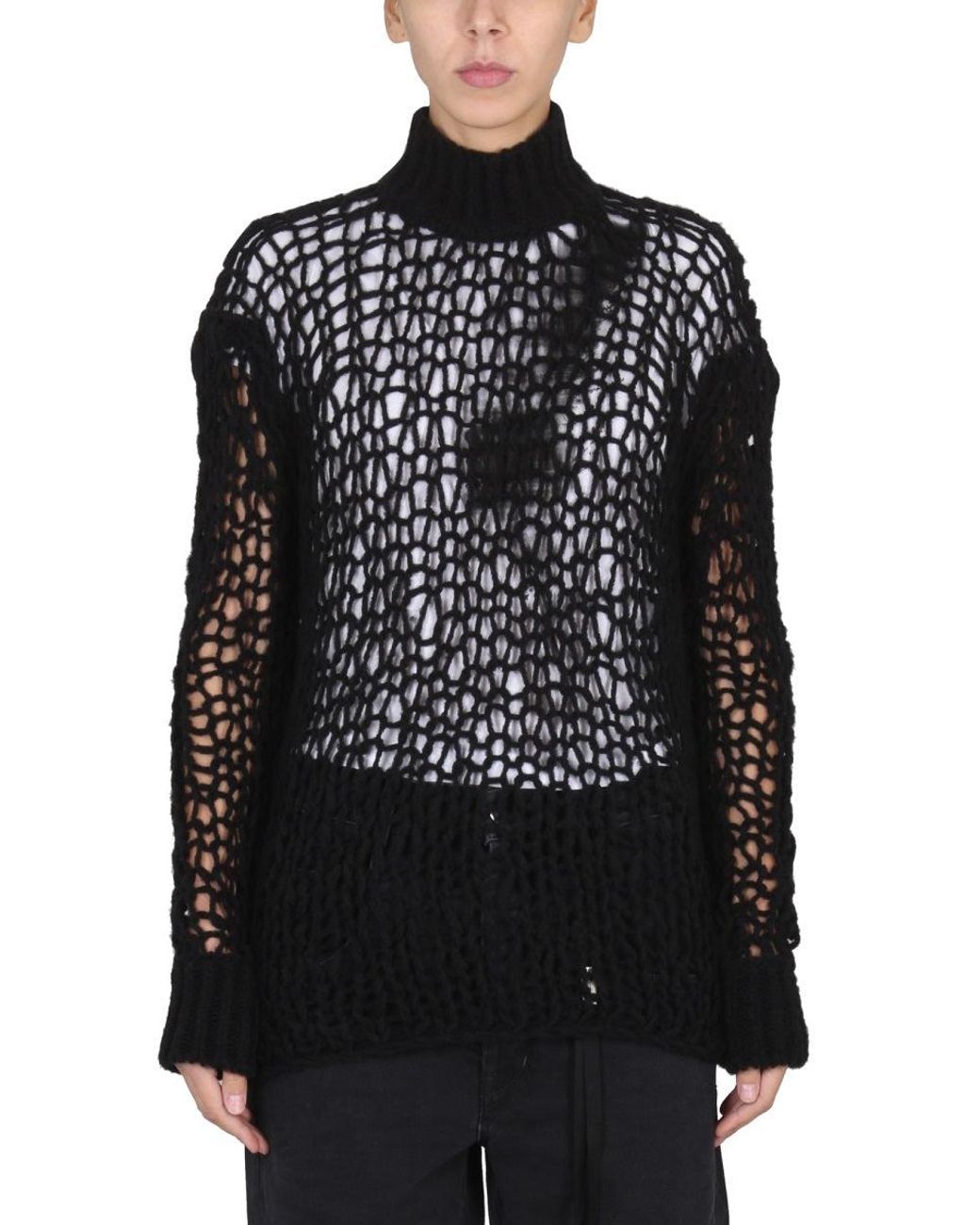 Ann Demeulemeester Black Leontine" Jersey