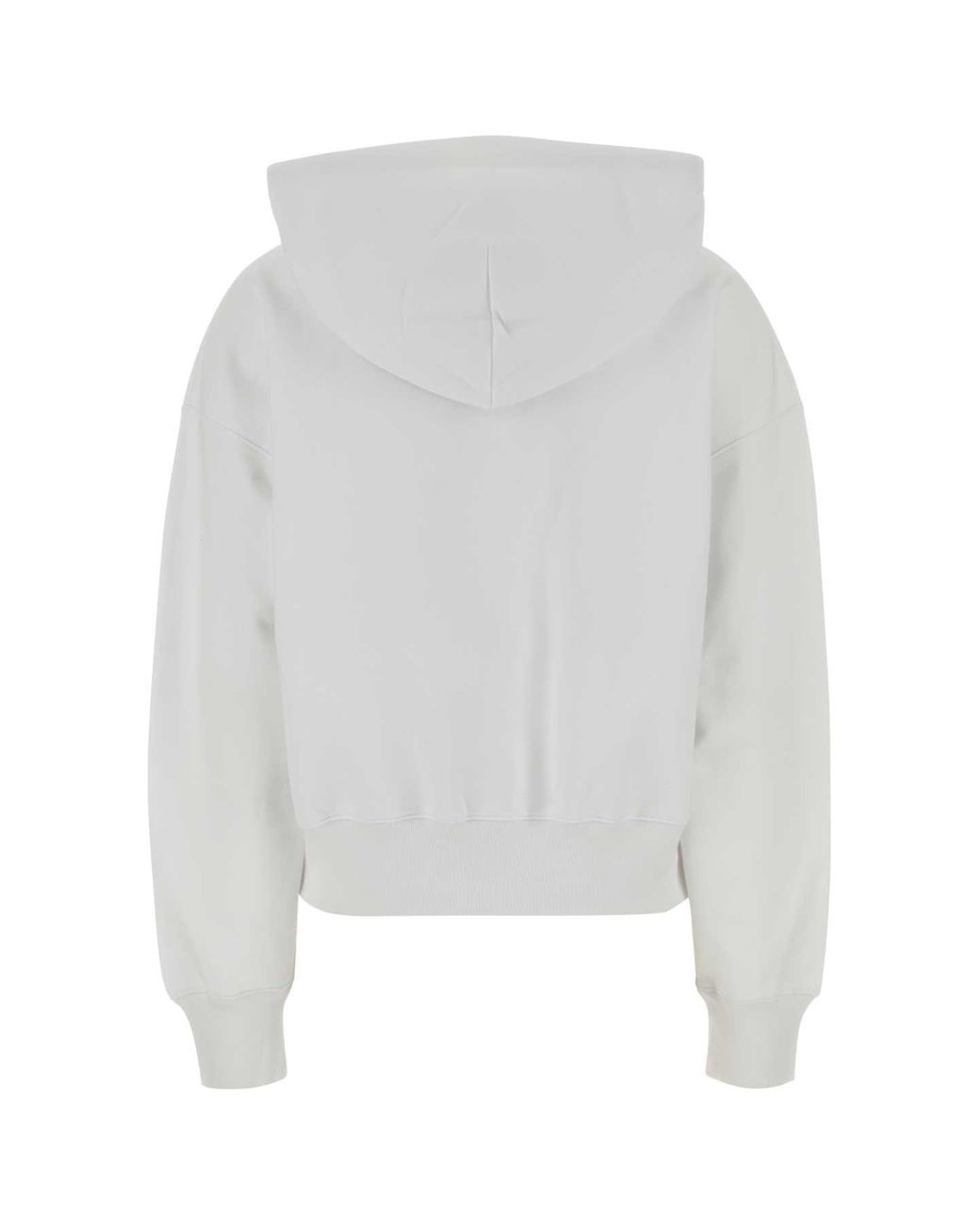 Gucci White Cotton Oversize Sweatshirt
